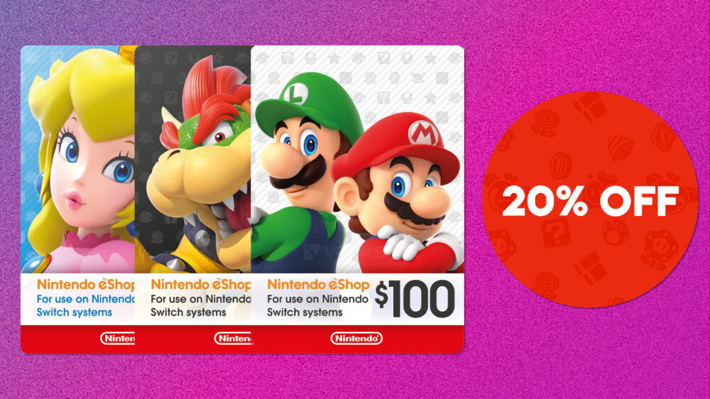 20% Off Nintendo eShop cards back at Coles from September 18th - Vooks