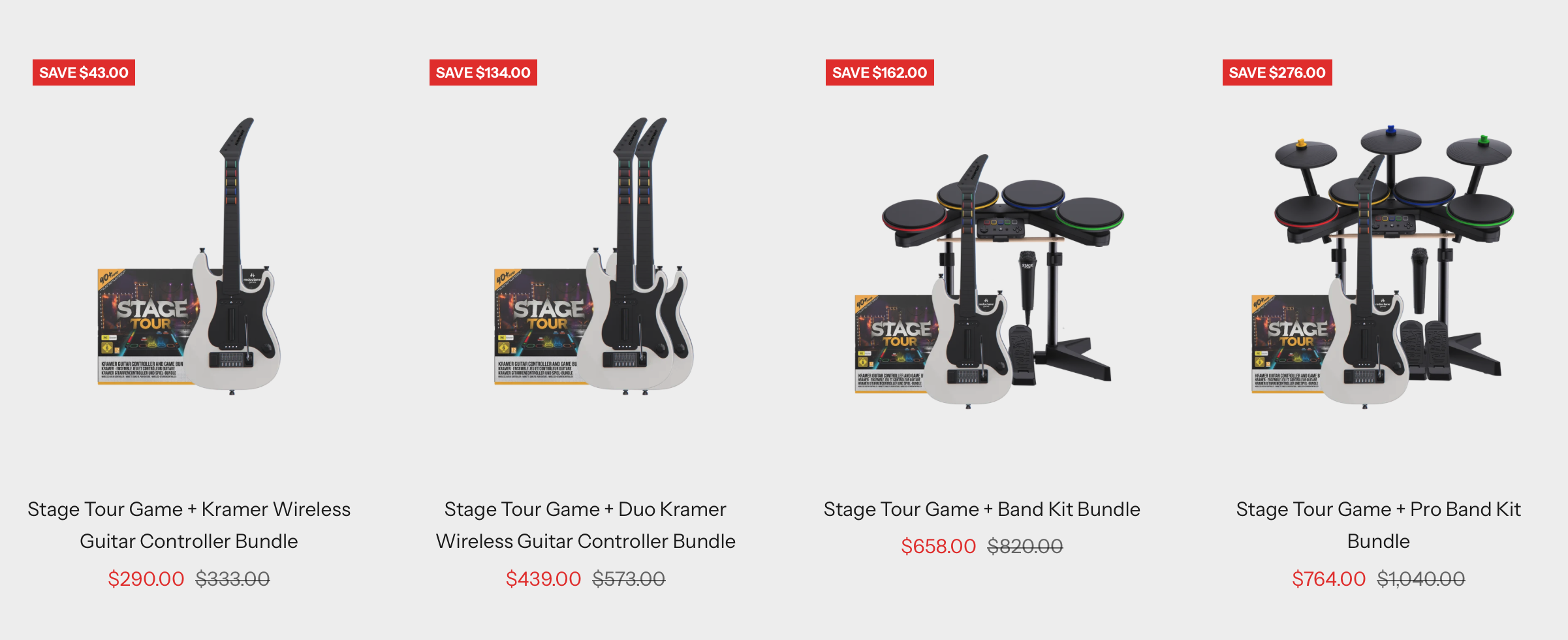 Stage Tour is bringing plastic instruments back this December