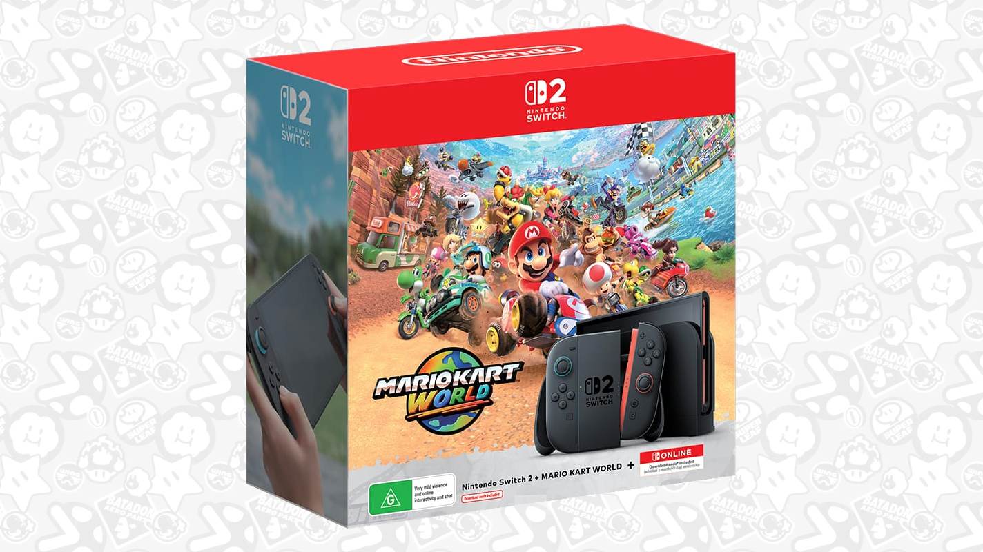 The Mario Kart World Switch 2 bundle returns to Australia on October 29th