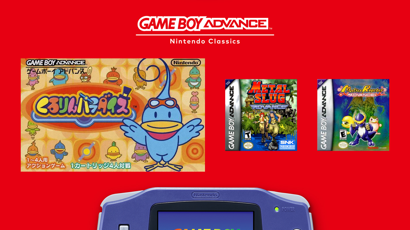 Kururin Paradise, Metal Slug & Monster Rancher arrive on GBA
